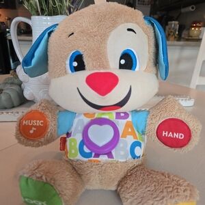 Fisher-Price Baby & Toddler Toy Laugh & Learn Smart Stages Puppy Musical Plush